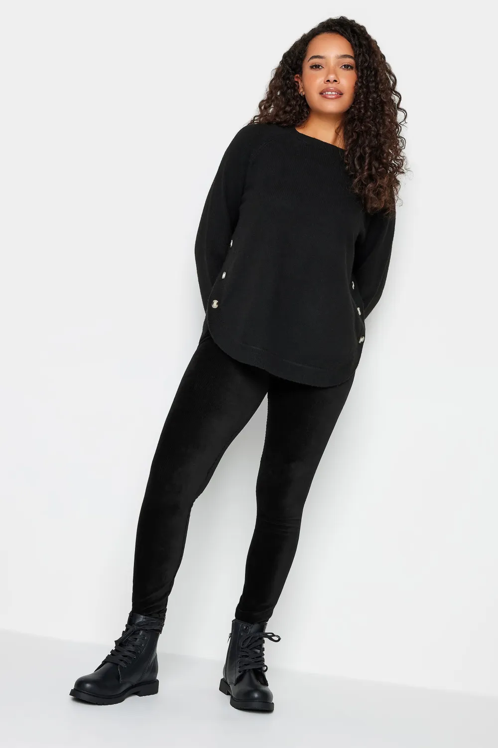 M&Co Teal Blue Cord Stretch Leggings