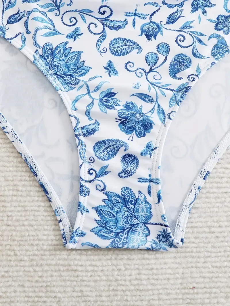 Stylish Comfy Fashion Design One-piece Swimsuit, Classic & Elegant Bathing Suit, Women's Swimwear & Clothing