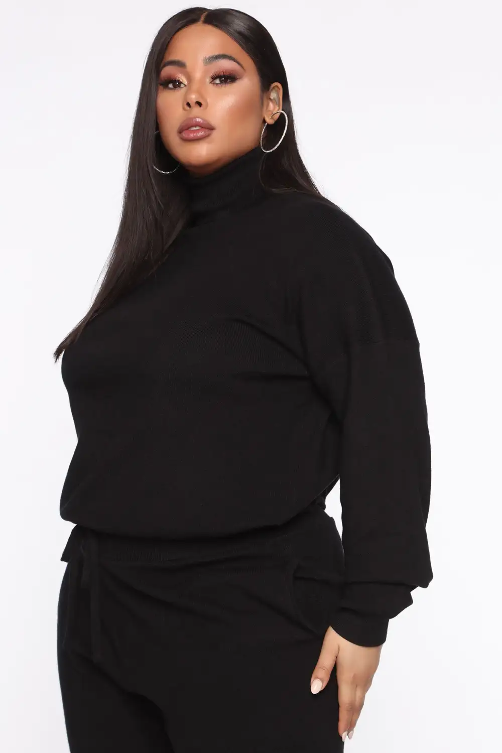 Chill Mami Sweater Set - Black