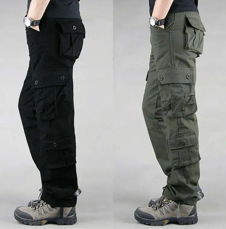 MEN SUMMER CARGO TROUSERS (PACK 2)