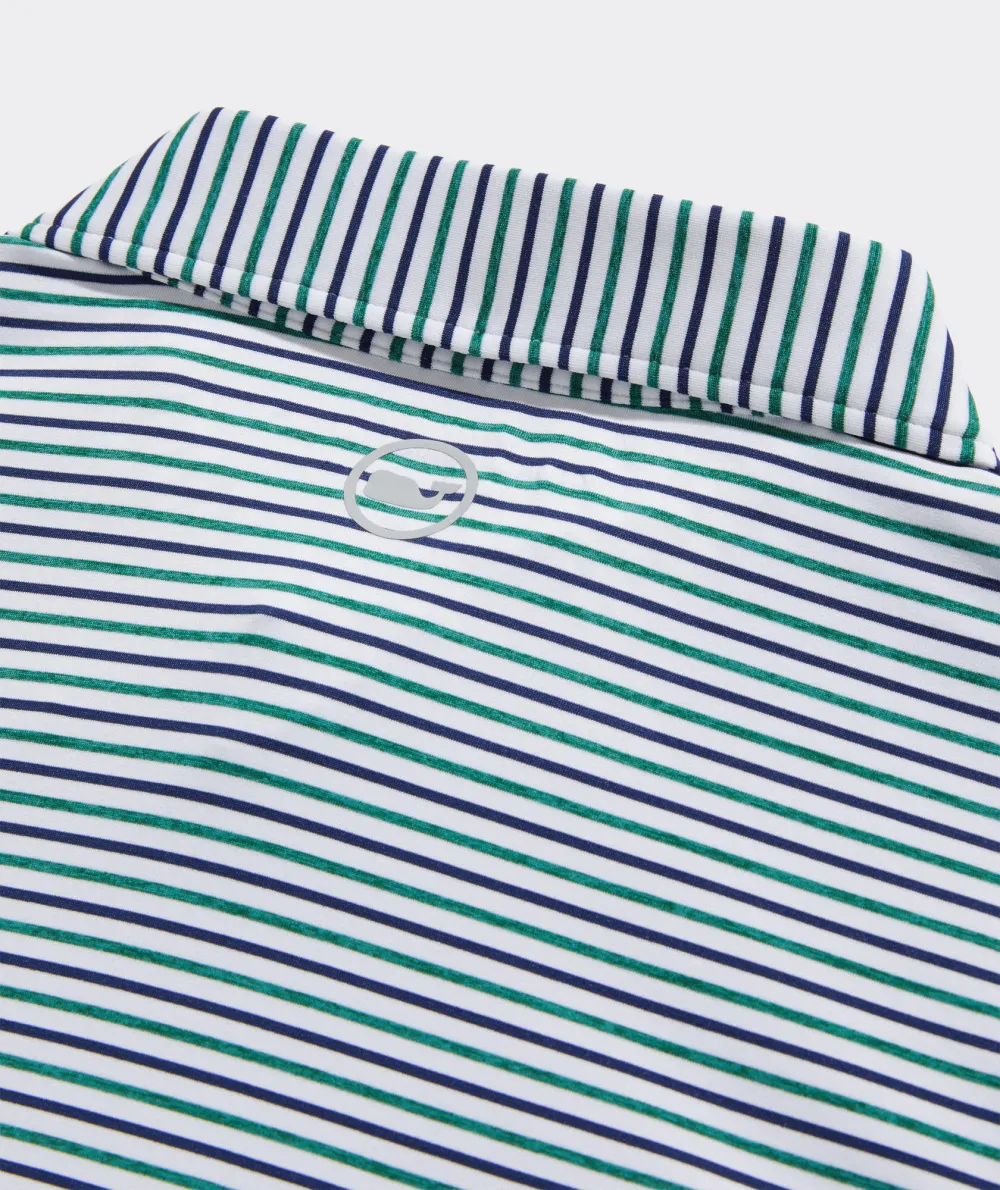 Tri-Color Bradley Stripe Sankaty Polo