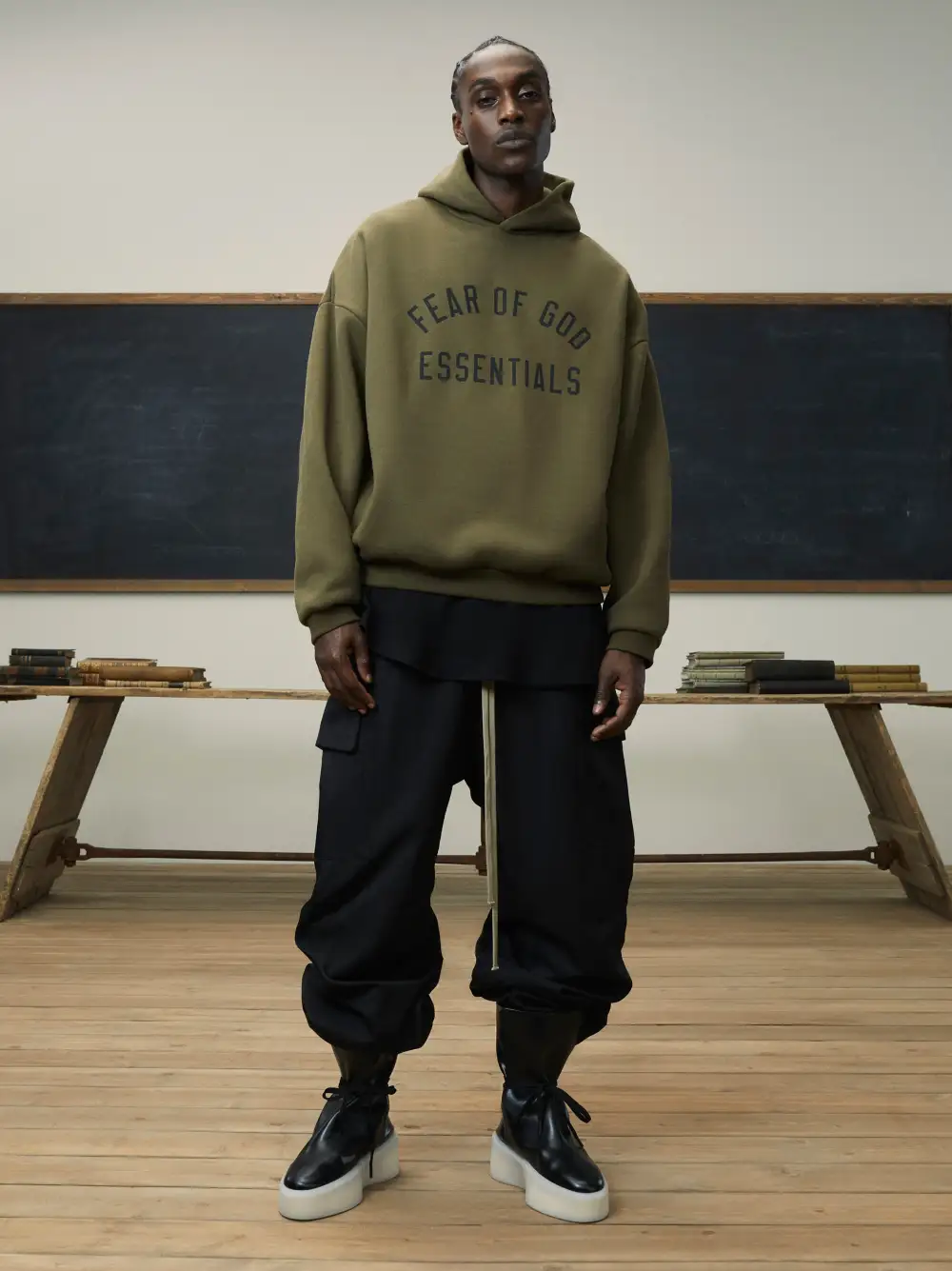 Textured Nylon Field Pant