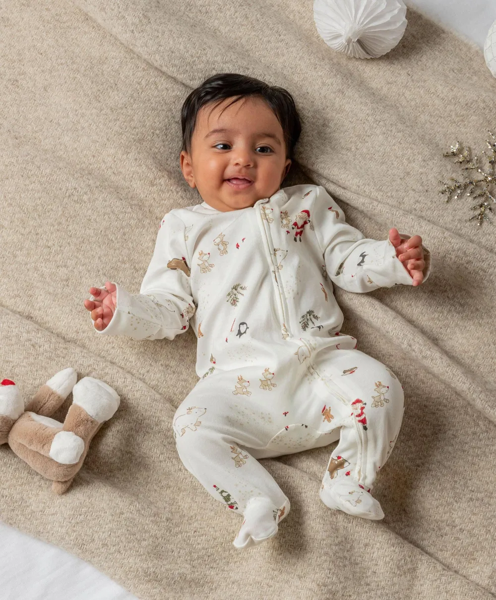 Night Before Christmas Sleepsuit