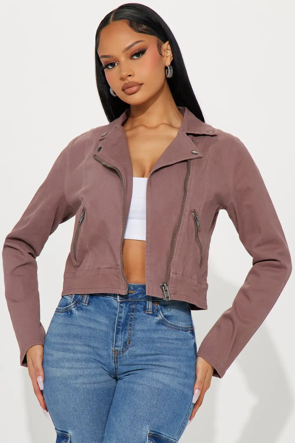 Ride For Me Jacket - Mauve