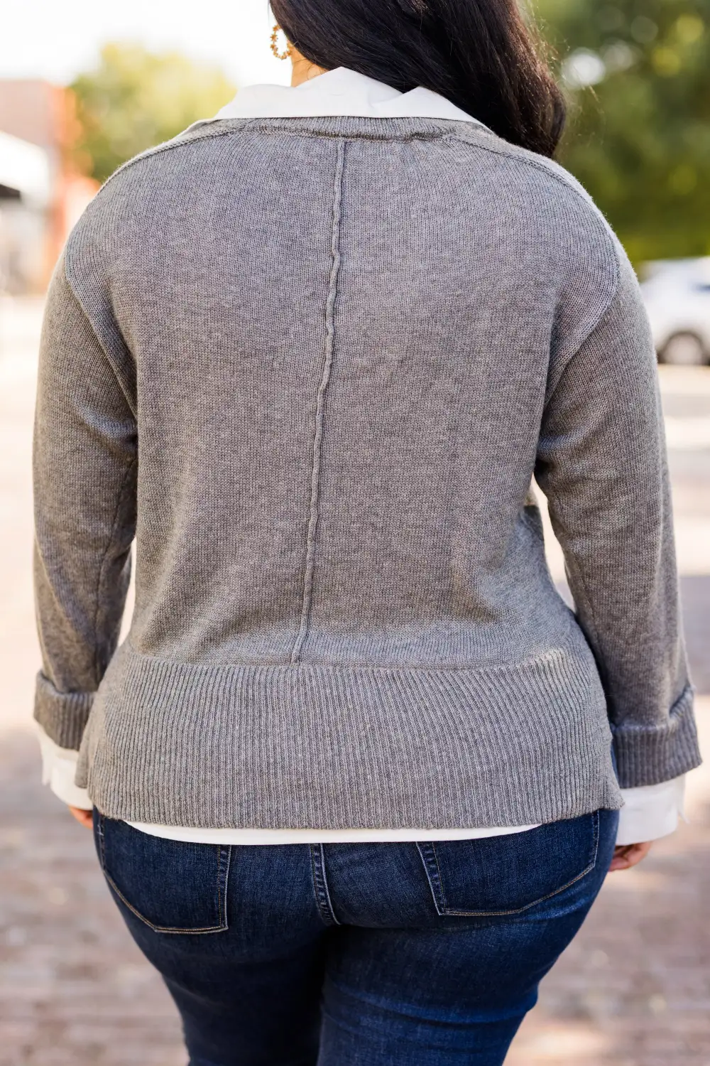 Legally Mine Sweater, Charcoal