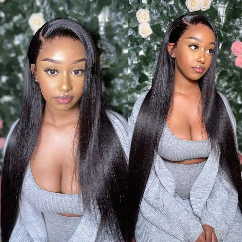 Soft Straight 13x6 Real HD Lace Undetactable BlendAway Full Lace Frontal Wig