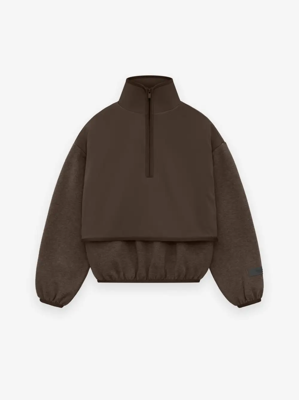 KIDS NYLON FLEECE MOCKNECK