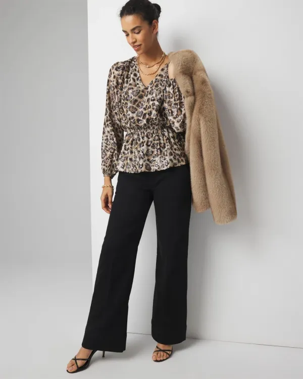 Leopard Print Blouse