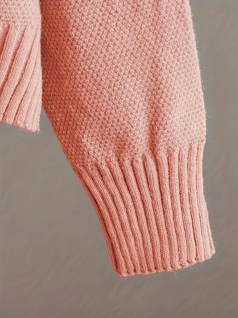 Autumn and Winter Fashion Casual Knitted Suit Pants Women's Loose Sweater Wide Leg Pants Two Piece Set