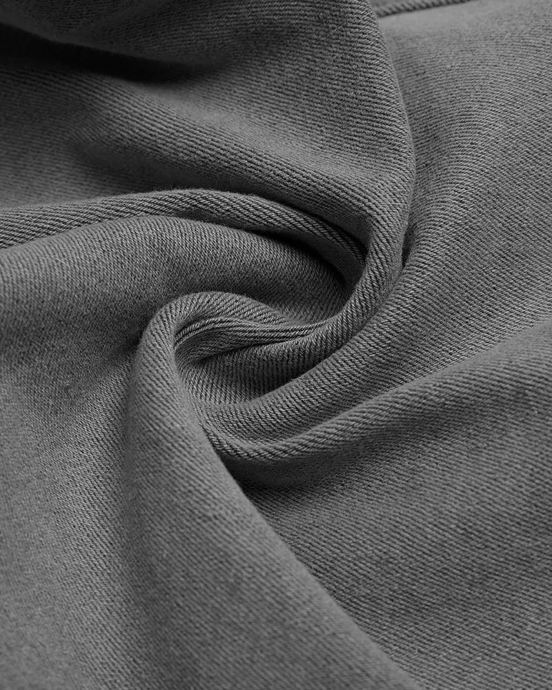 Solid Slant Pocket Zip Side Seam Detail Skinny Jeans