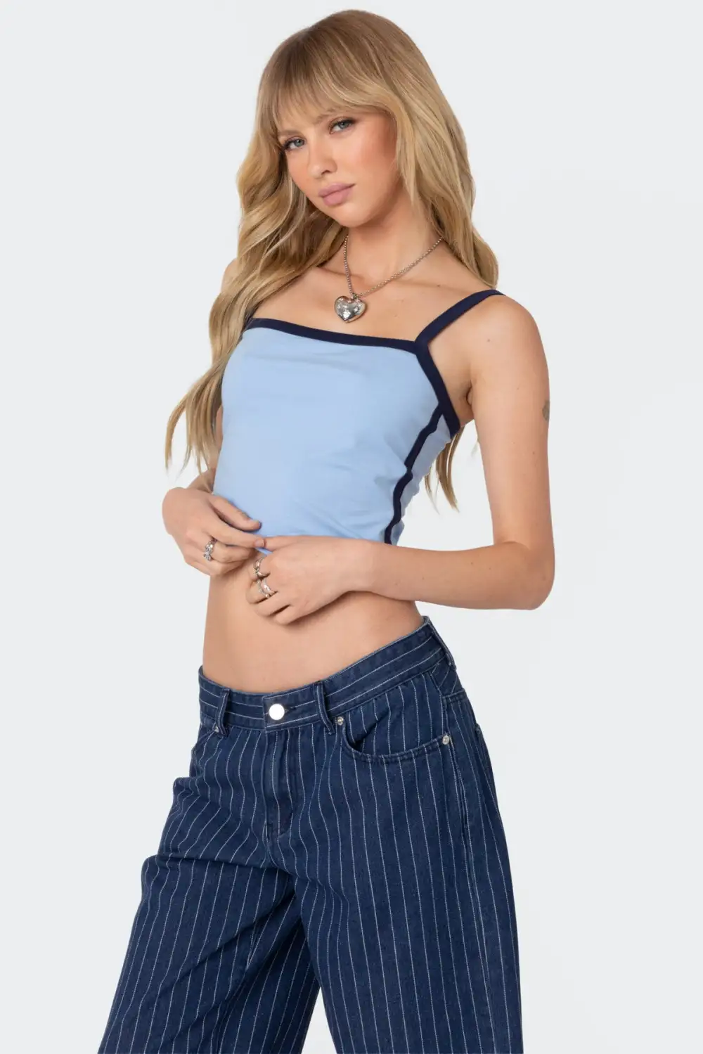 Francesca Contrast Tank Top
