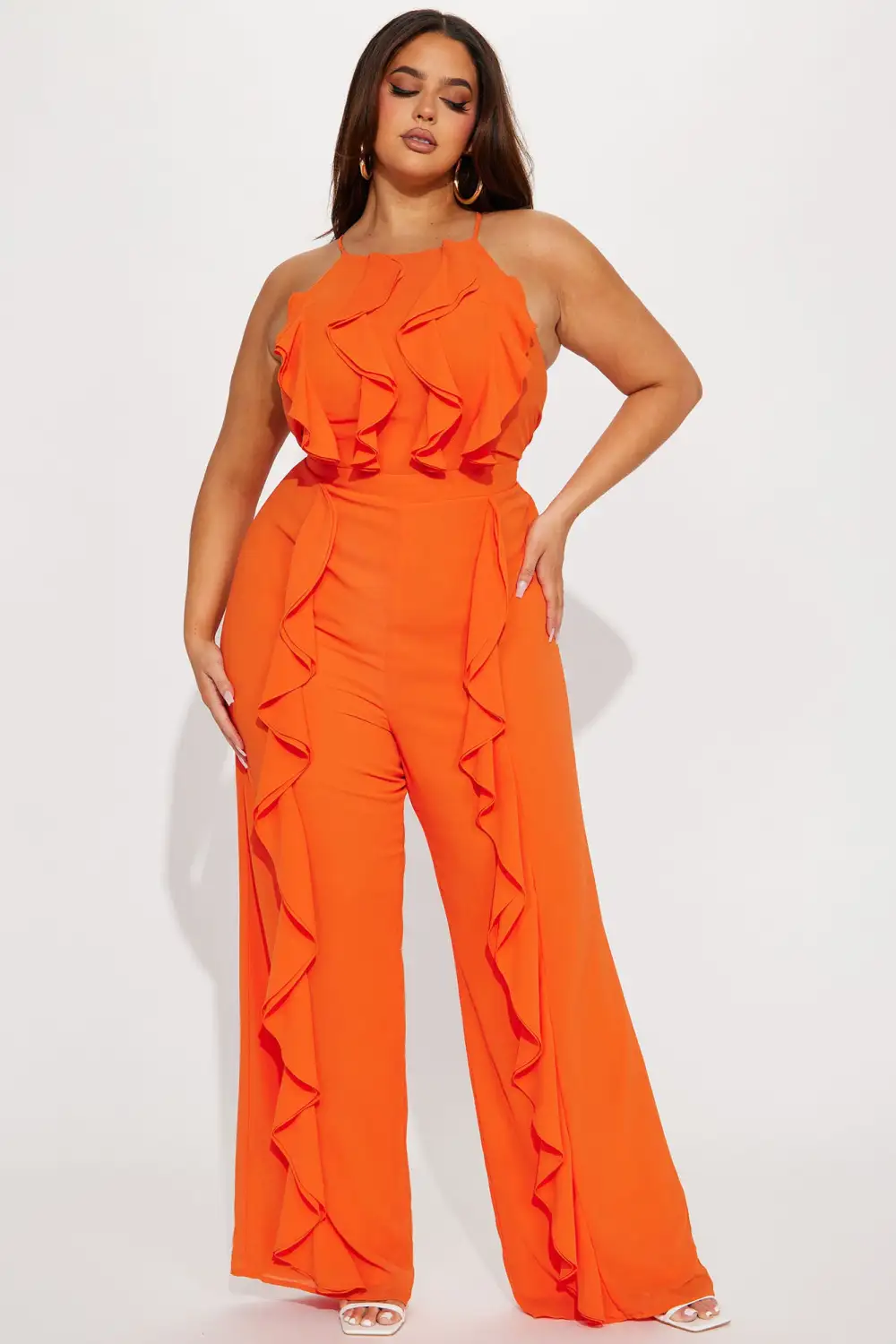 Isadora Jumpsuit - Orange