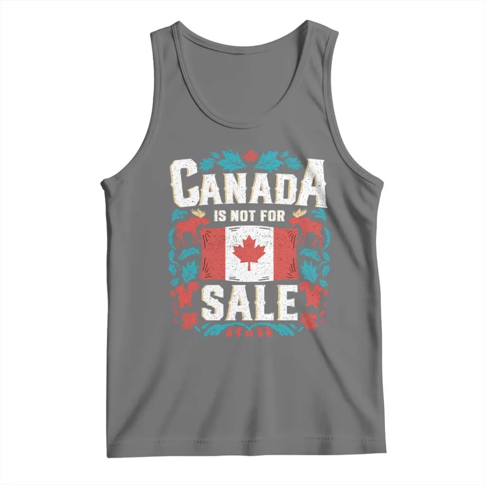 Canada Is Not For Sale Tank Top TS02