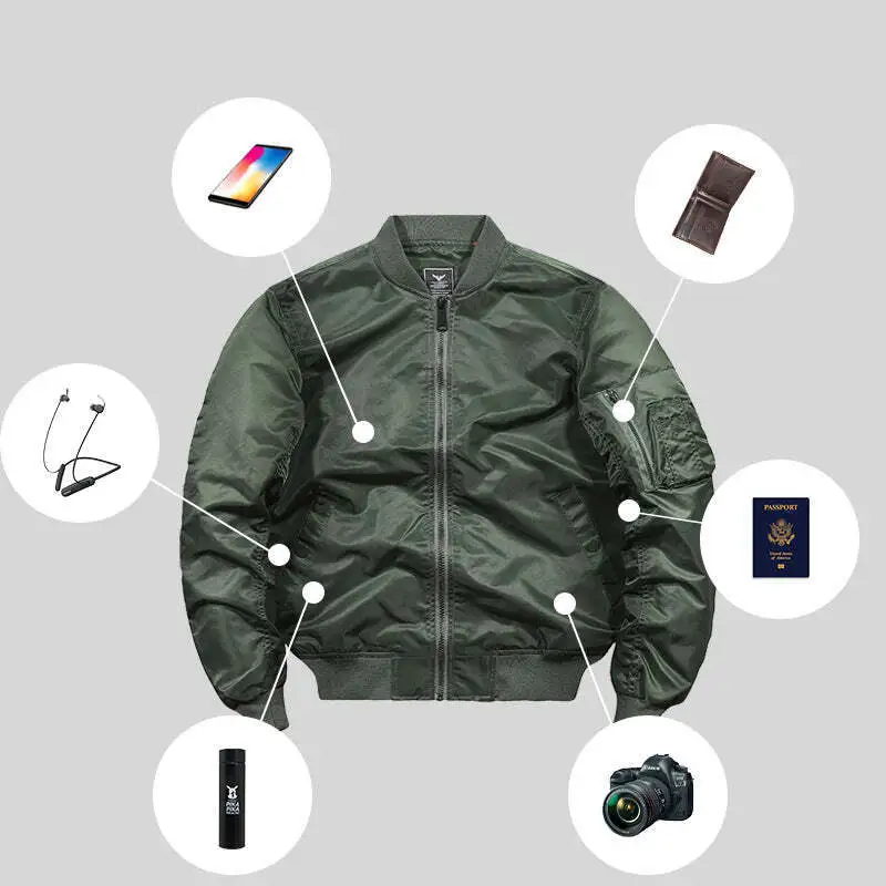 True Classic MA-1 Flight Bomber Jacket