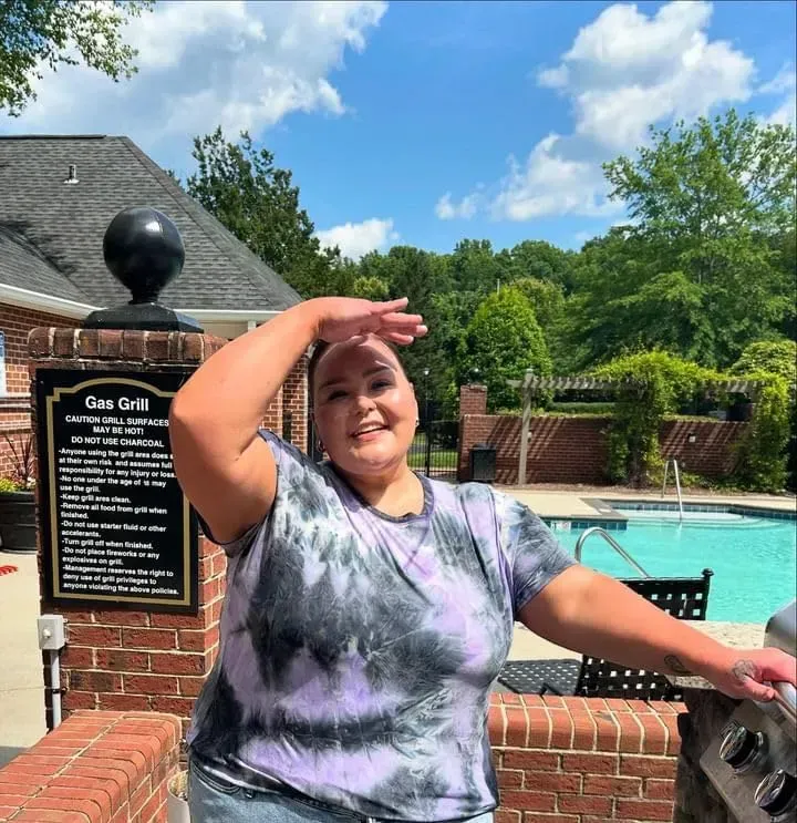 TIYOMI Plus Size T Shirt for Women Short Sleeve Tunic Cross Line Shirts Round Neck Tops Summer Blouse XL-5XL 14-28