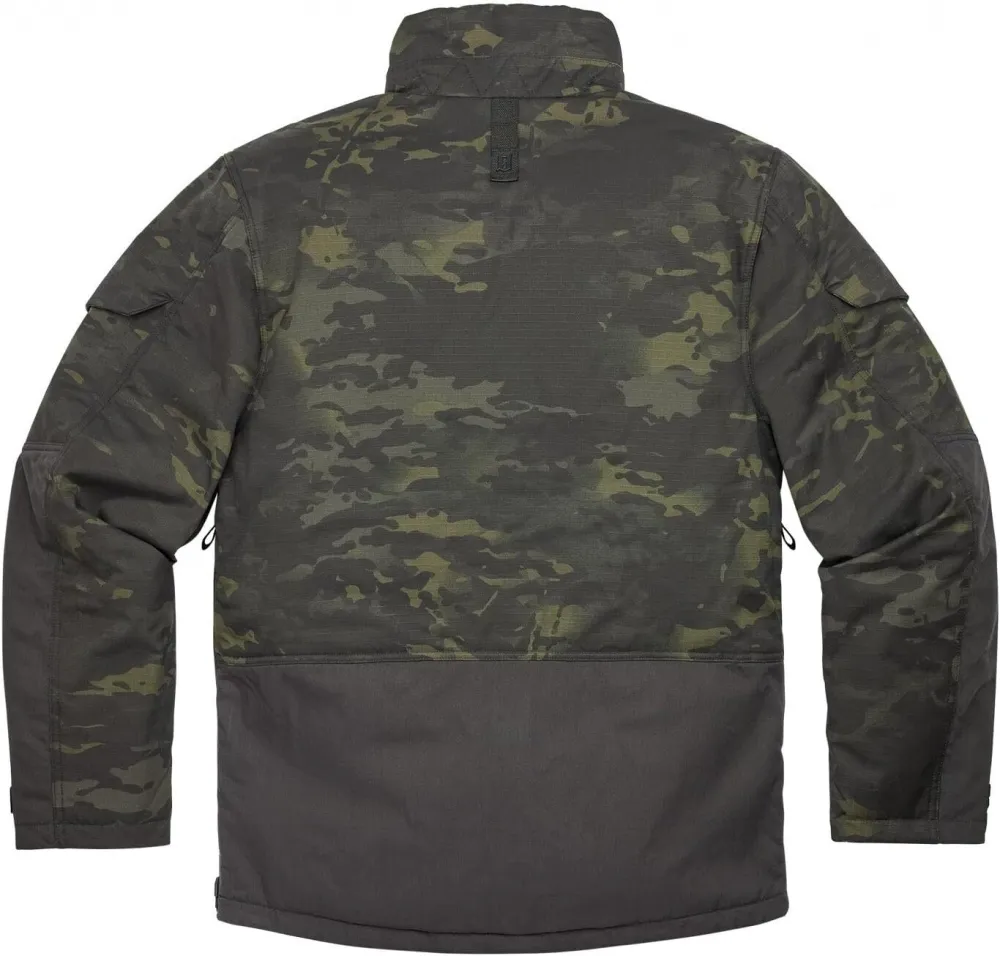 Men's Farthermost Cold-Weather Water-Resistant Weatherproof Insulated Warm Cotton-Nylon Shell Tactical Jacket
