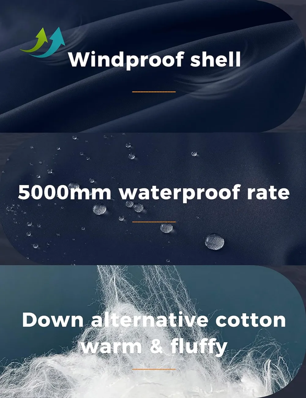 Women's Plus Size Winter Insulated Parka Coat with Faux Fur Hood