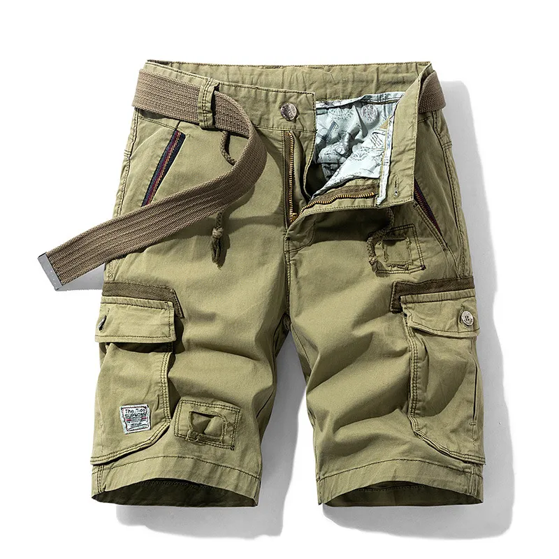 Men's Large Pocket Vintage Cotton Cargo Pants