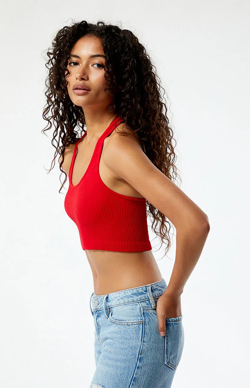Est. PAC 1980 Seamless Scoop Halter Top