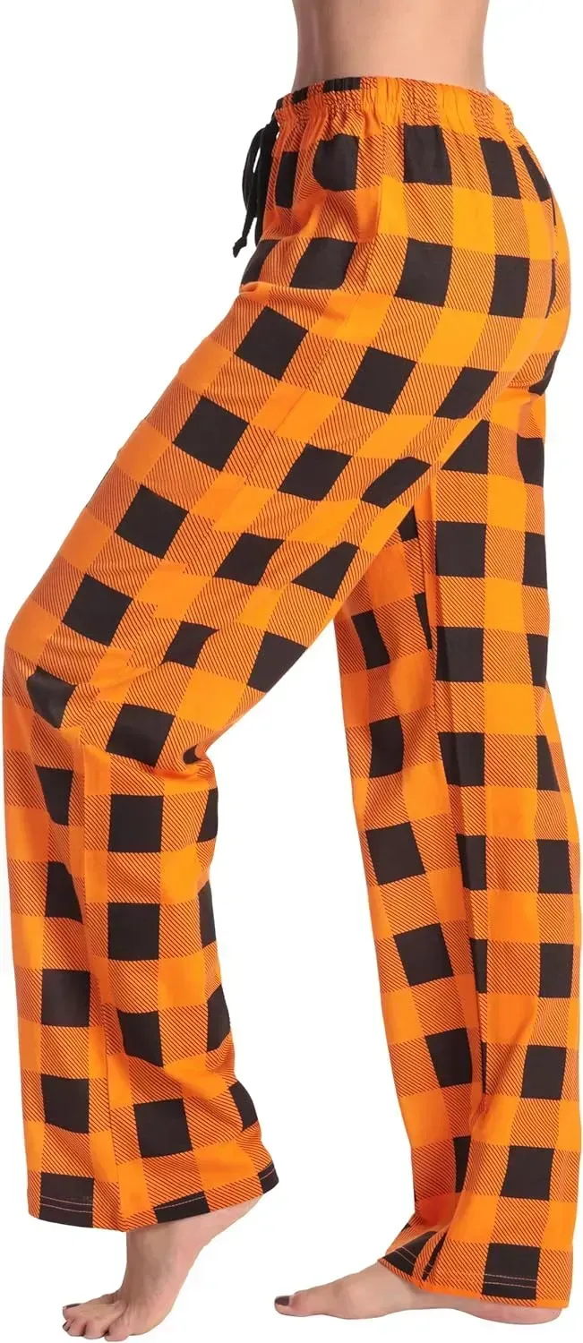 Women Pajama Pants Sleepwear Buffalo Plaid Pajamas