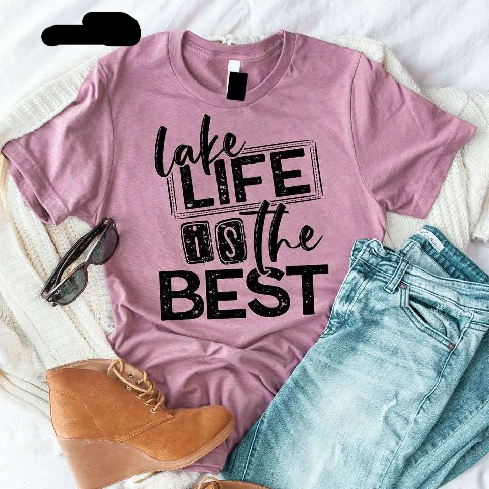 Lake Life Graphic Tank Top