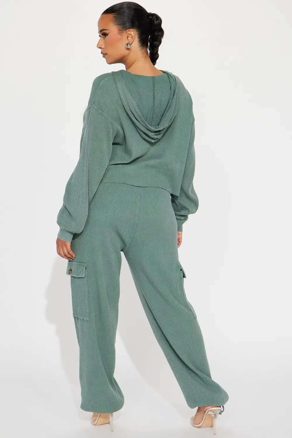 Blair Thermal Pant Set - Green
