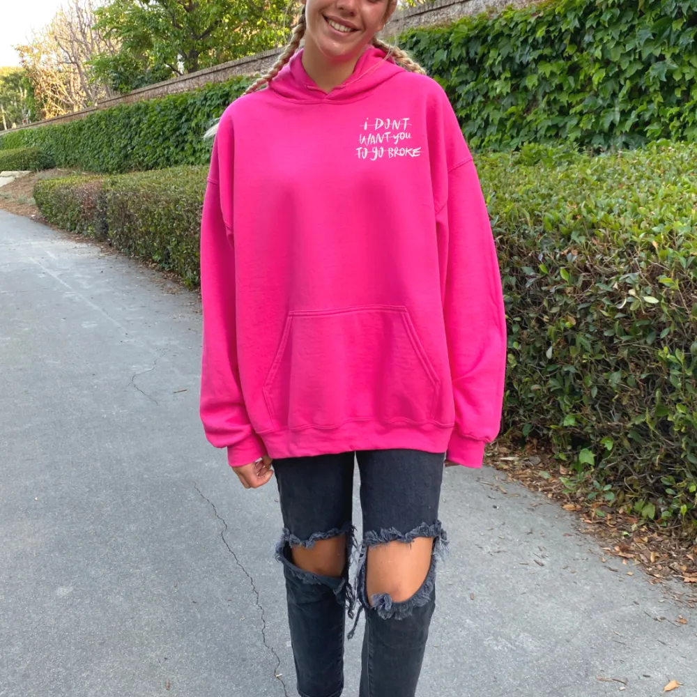 Money is Fake Broke Hoodie