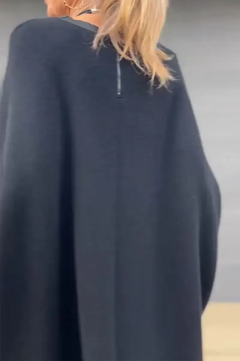 Women's Round Neck Fringe Top and Trousers Set