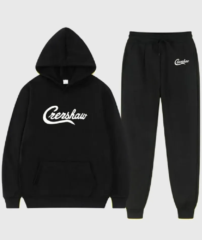 Cresnshaw Tracksuit Black