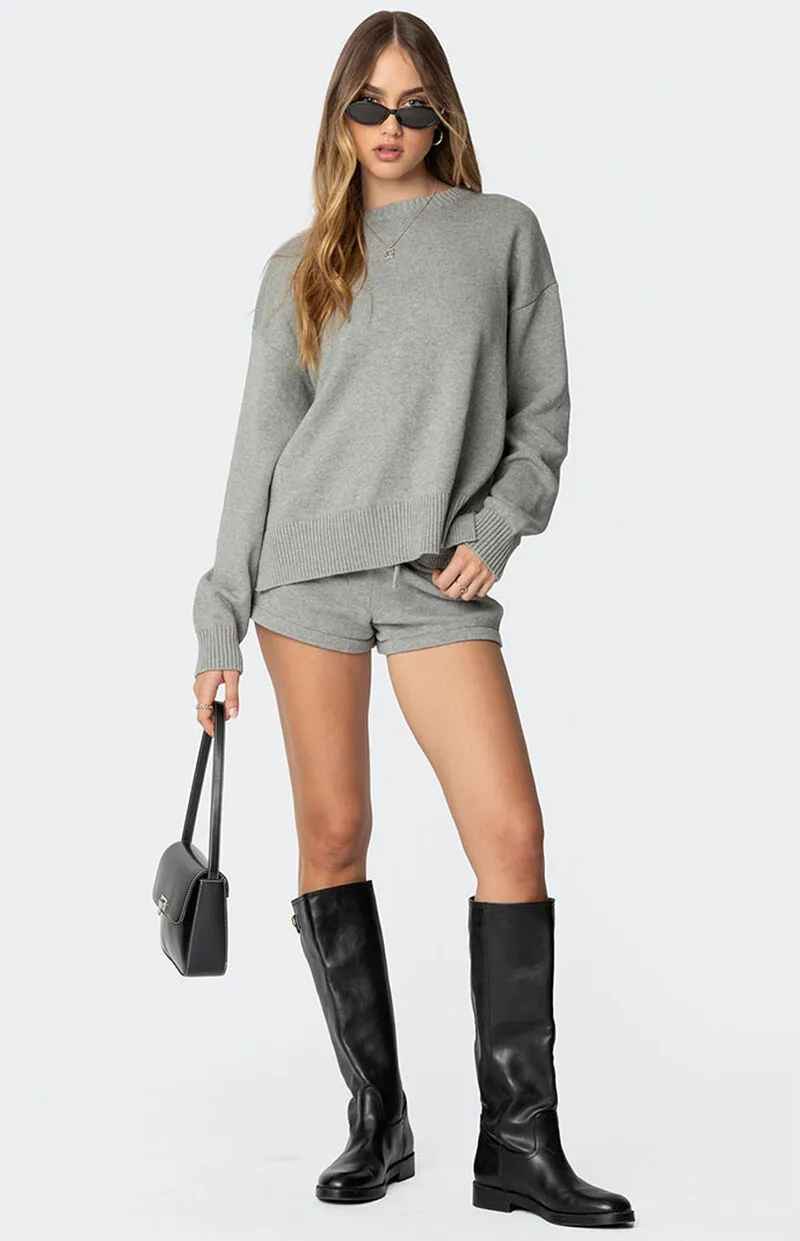 Edikted Riley Oversized Striped Sweater