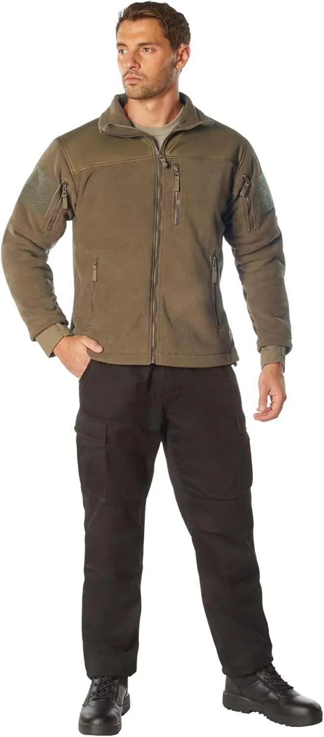 Spec Ops Tactical Fleece Jacket – Great For Layering