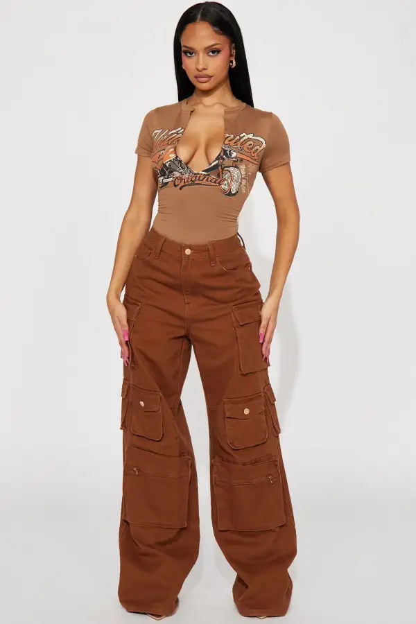 Unlimited Speed Bodysuit - Camel