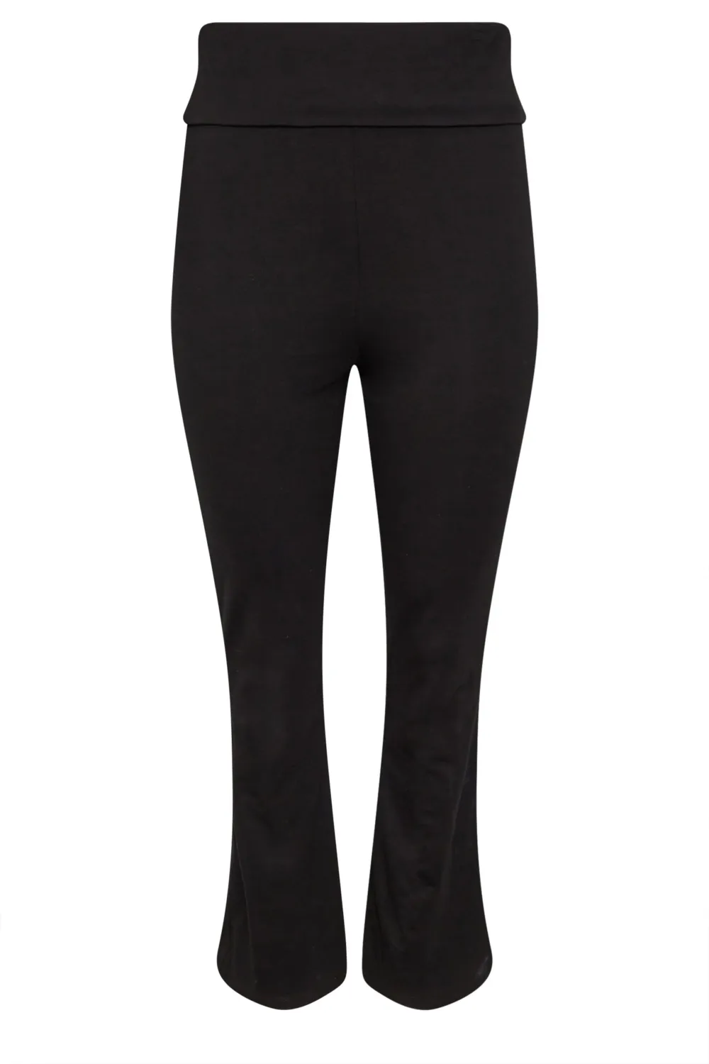 LIMITED COLLECTION Curve Black Fold Over Leggings