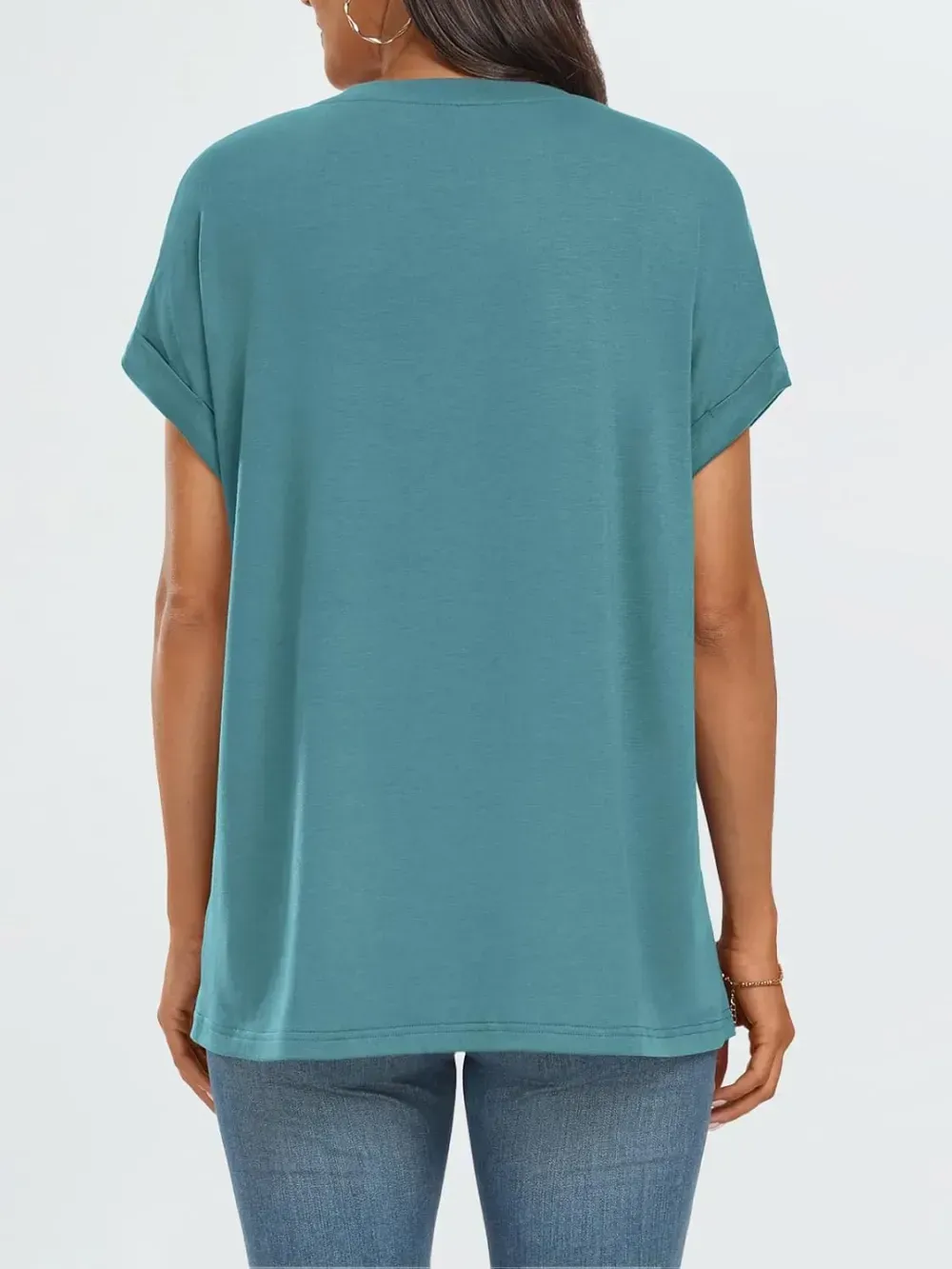 AUTOMET Women Tops Casual Basic T Shirts Loose Fit Crewneck Short Sleeve Summer Outfits