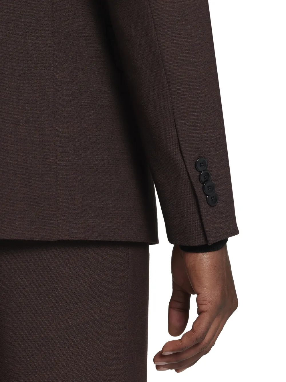 JOE Joseph Abboud Slim Fit Sharkskin Suit Jacket