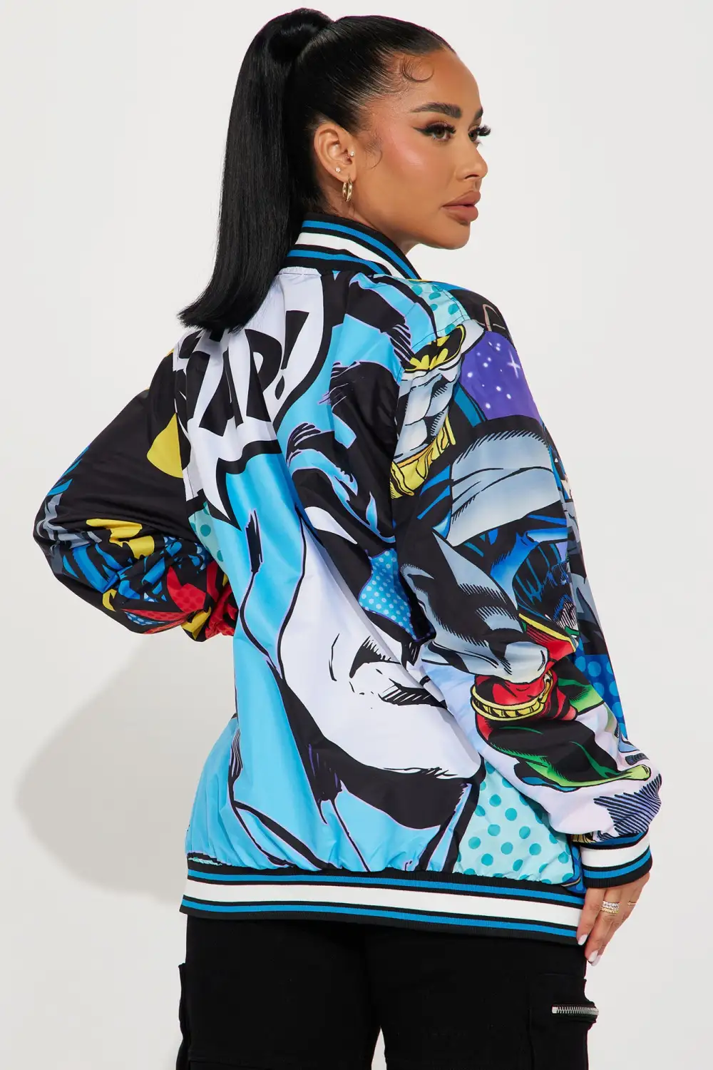 World Of Batman Bomber Jacket - Multi Color