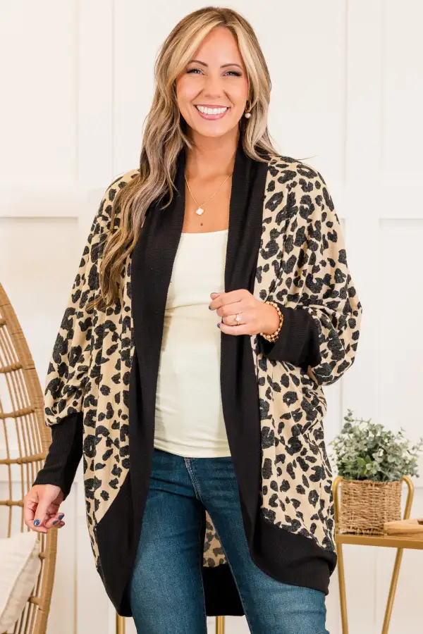 Don't Kiss And Tell Cardigan, Mocha