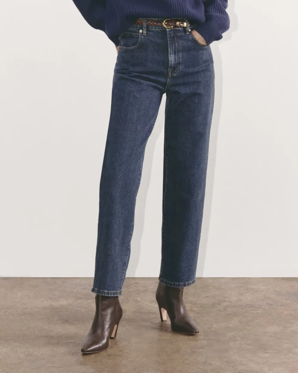 Blue High Waist Jean