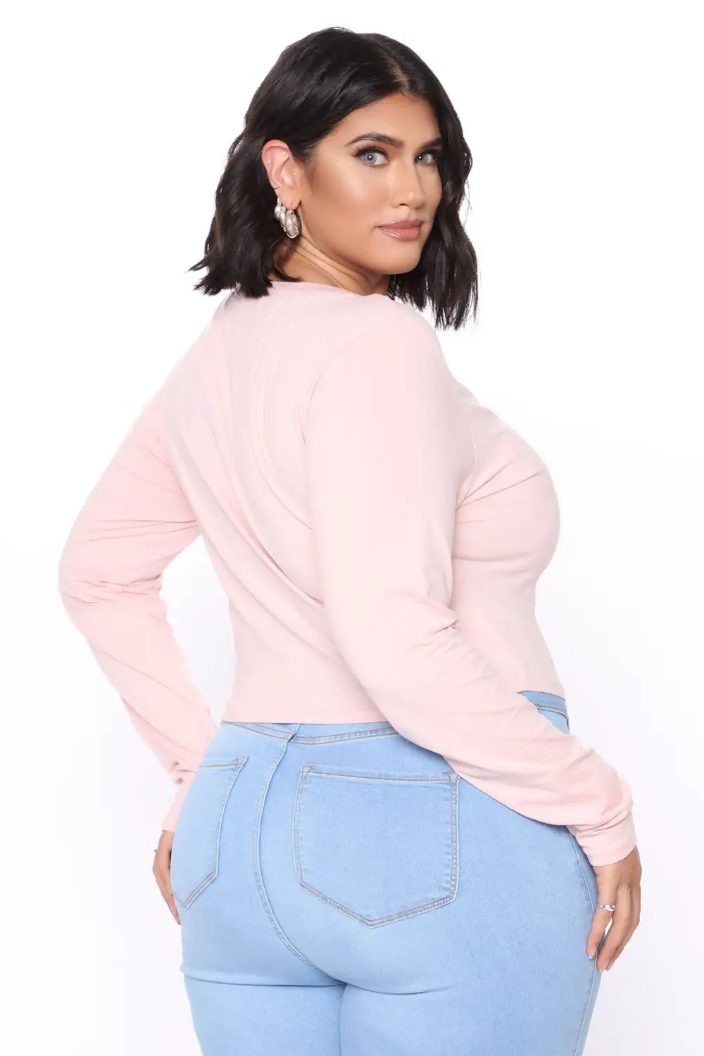 Robin Long Sleeve Top - Pink