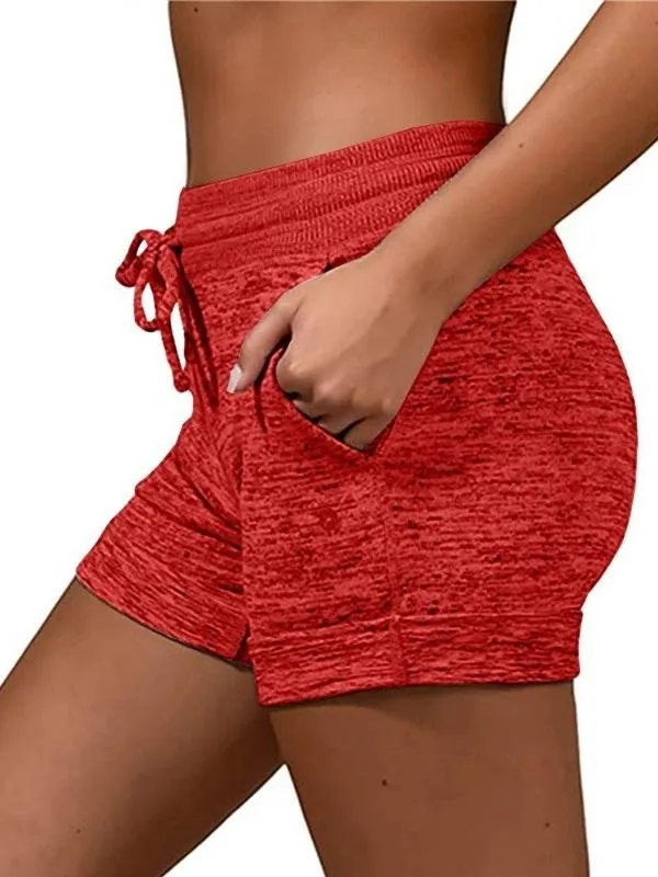 Base Elastic Shorts Yoga Pants Leisure Sports Waist Elastic Fitness Pants