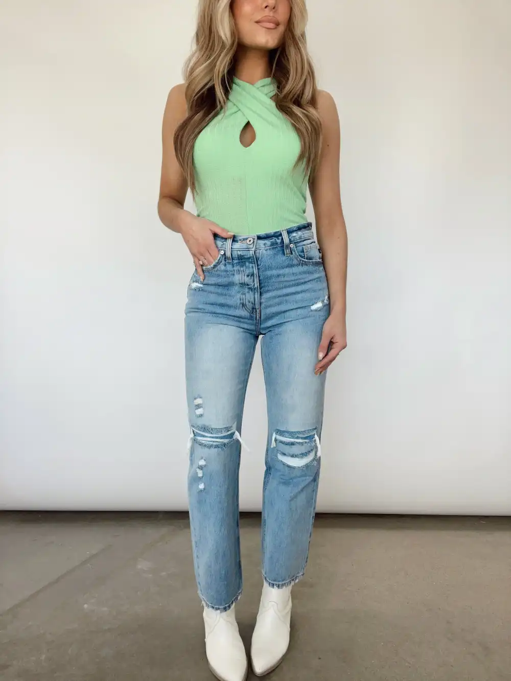 Kan Can High Rise 90s Boyfriend Denim