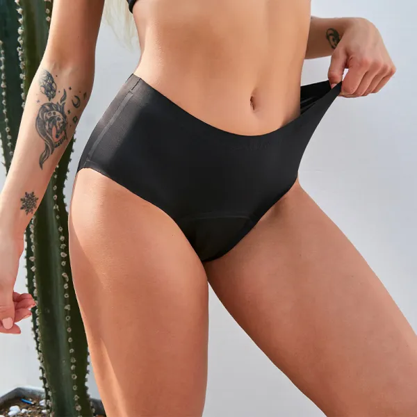 Plus Size Leak proof Cotton Panties-FREE SHIPPING