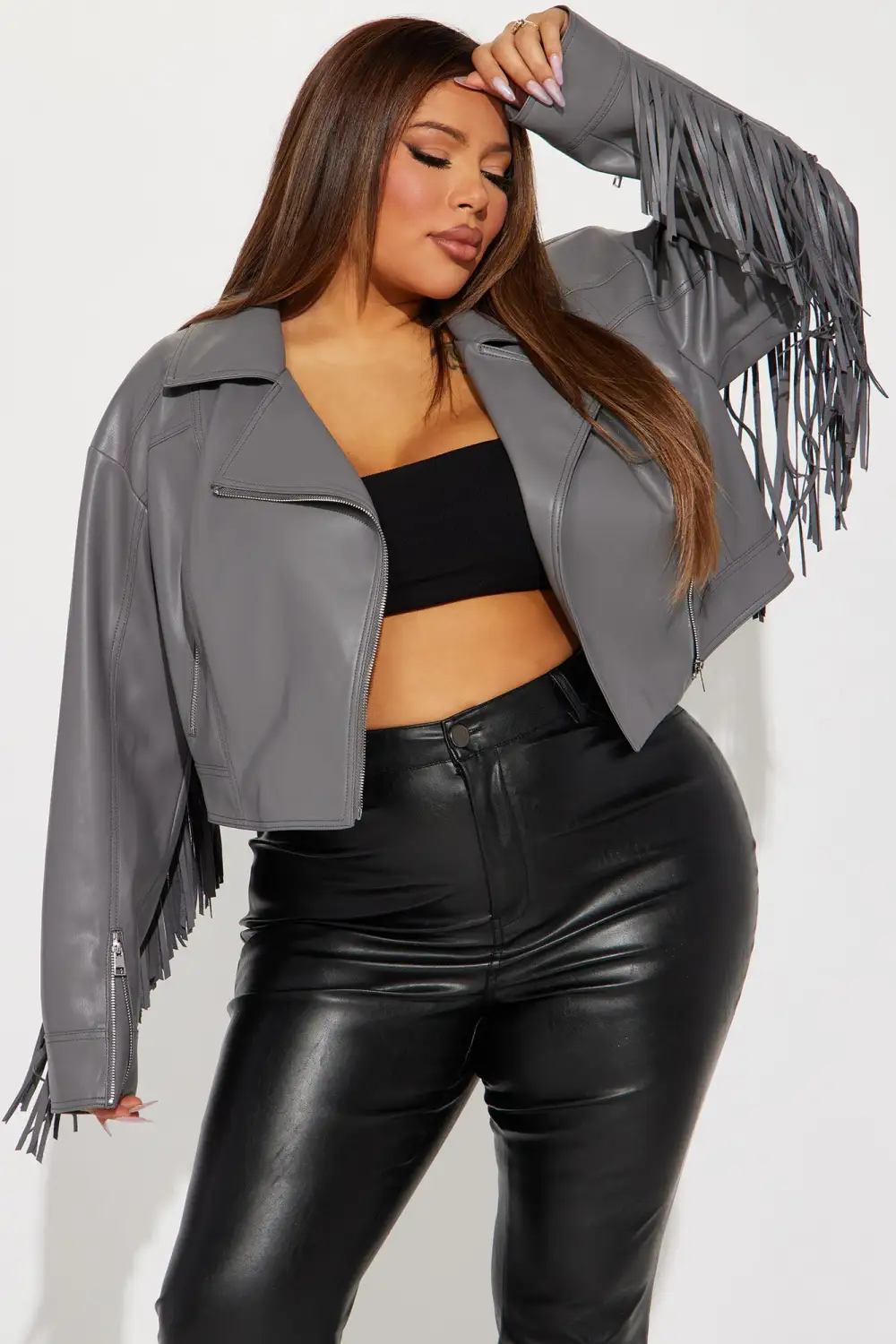 Swing My Way Jacket - Grey