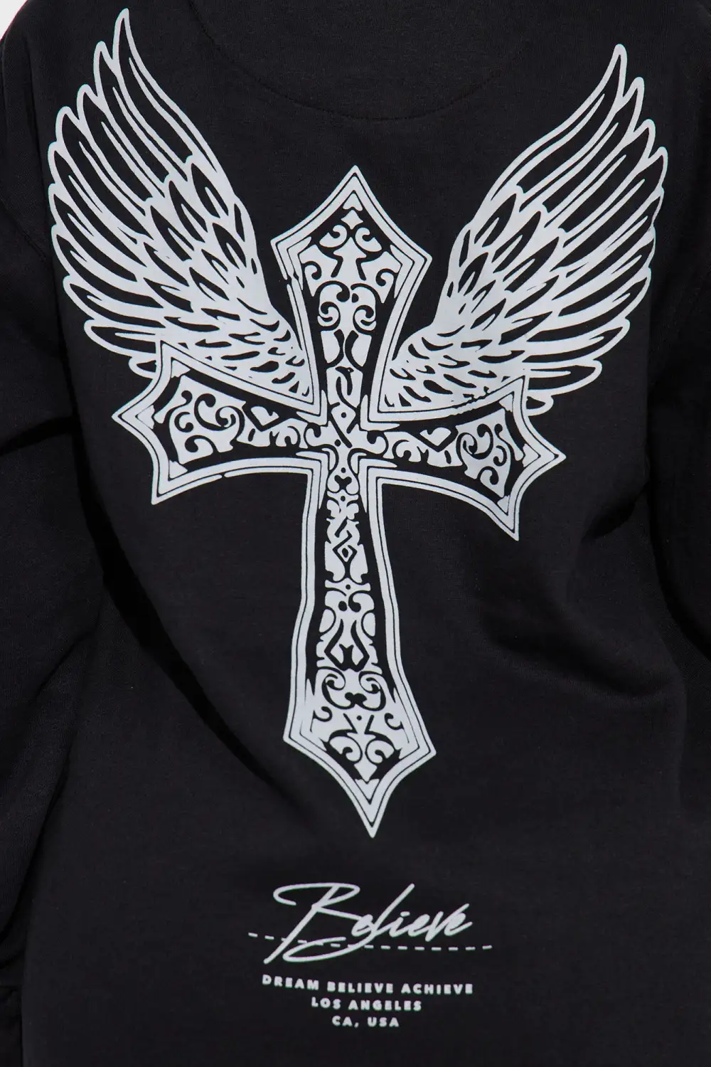 Humble Beginnings Washed Hoodie - Black