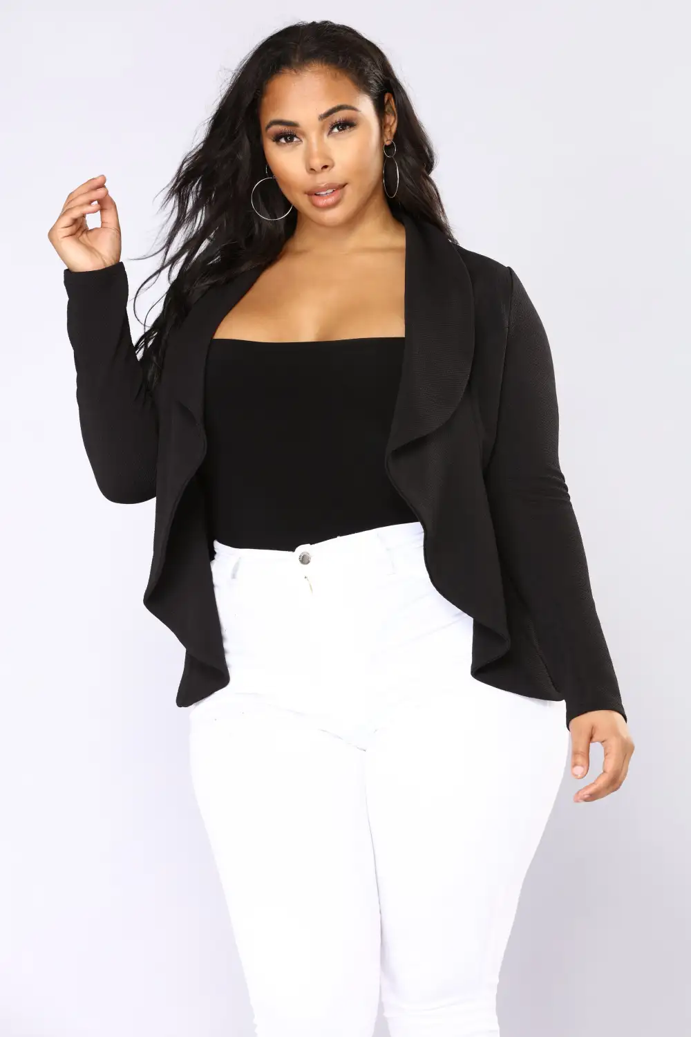 Meet And Greet Blazer - Black