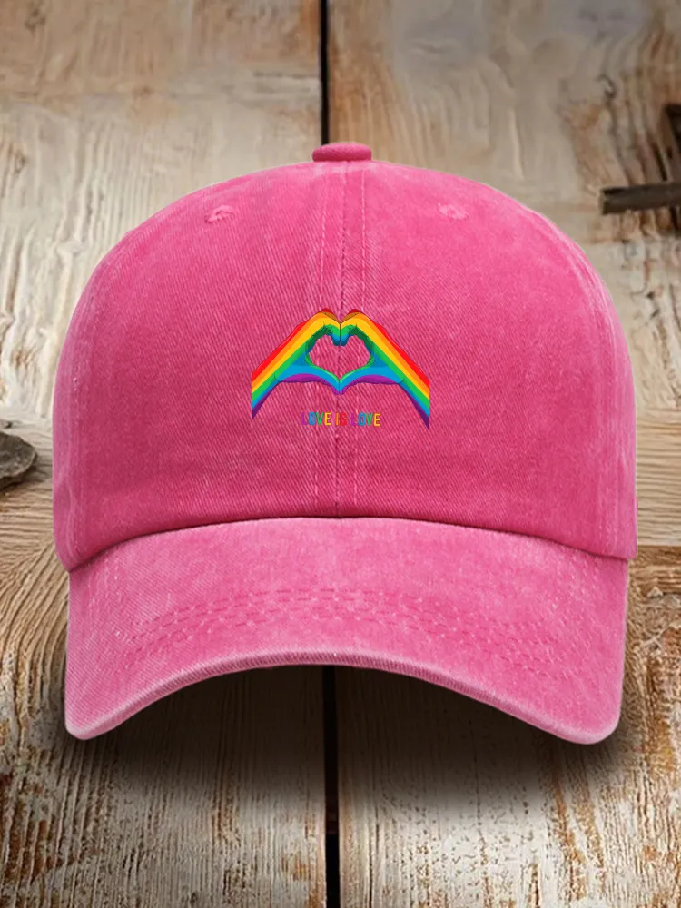 Love Is Love Baseball Cap