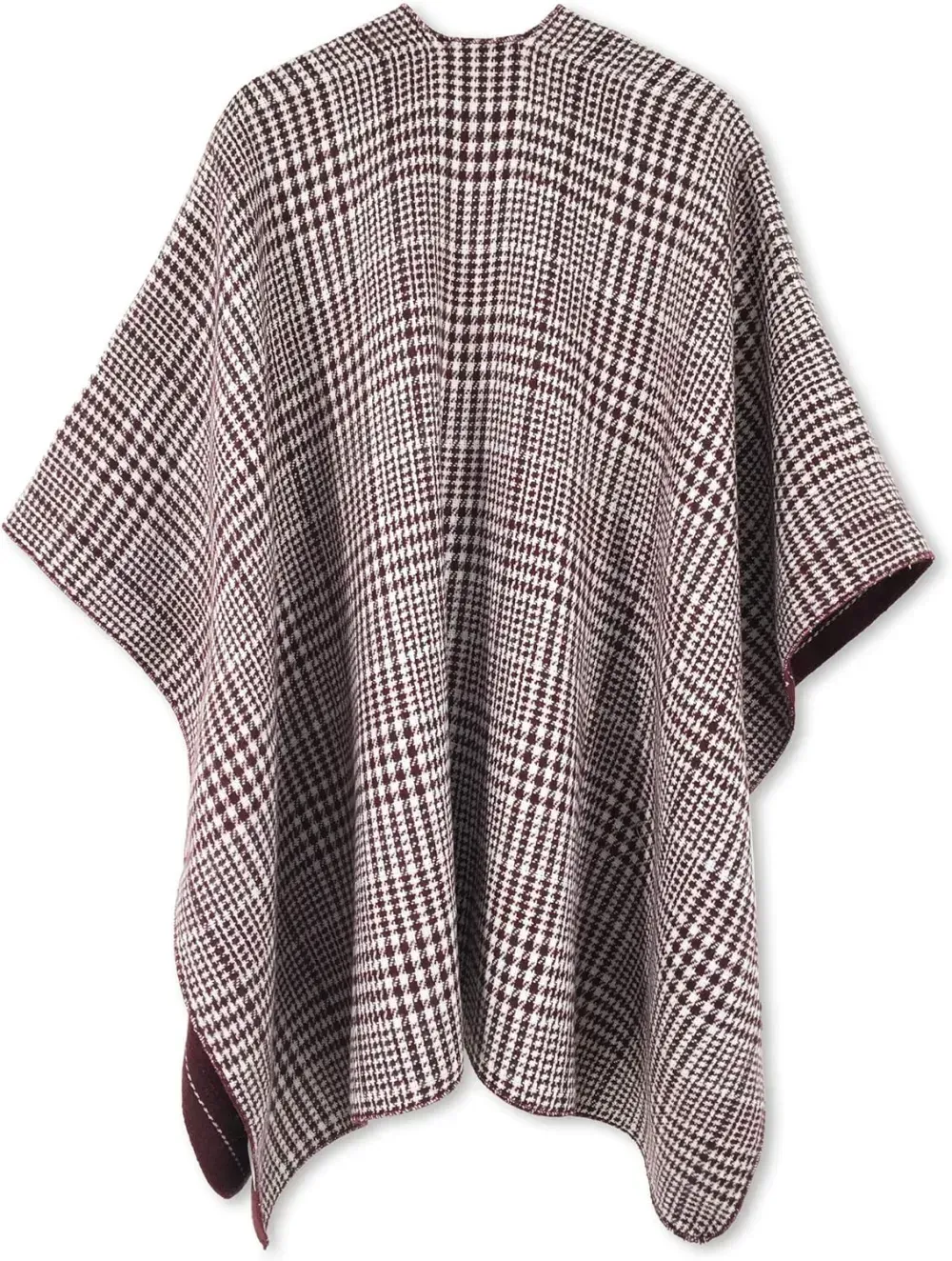 Women's Shawl Wrap Poncho Ruana Cape Open Front Cardigan Shawls for Fall Winter