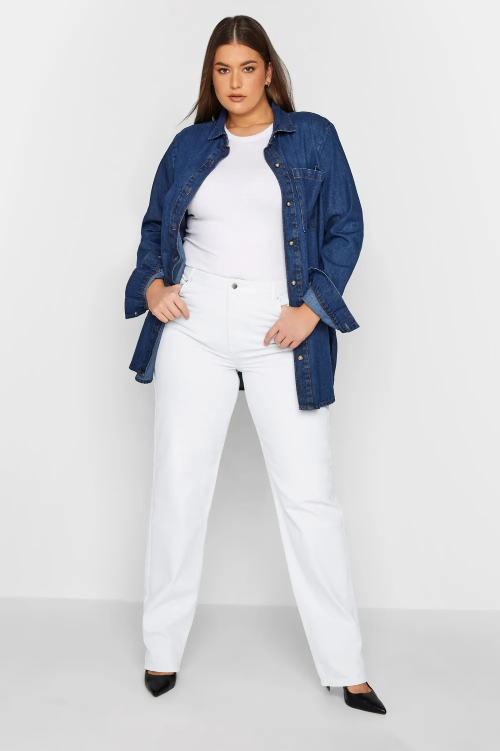 LTS Tall Lilac Purple UNA Mom Jeans