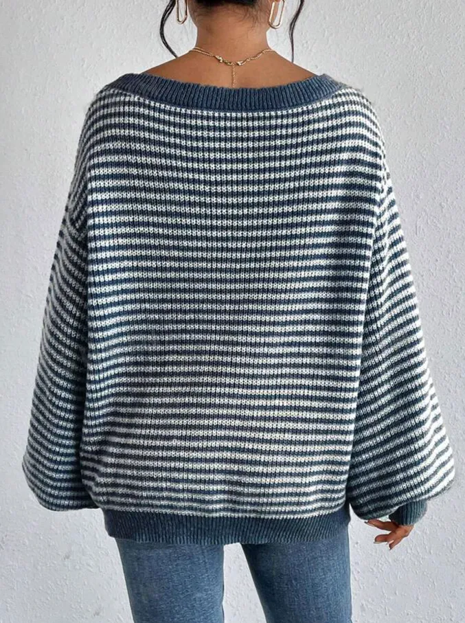Autumn Striped Sweater