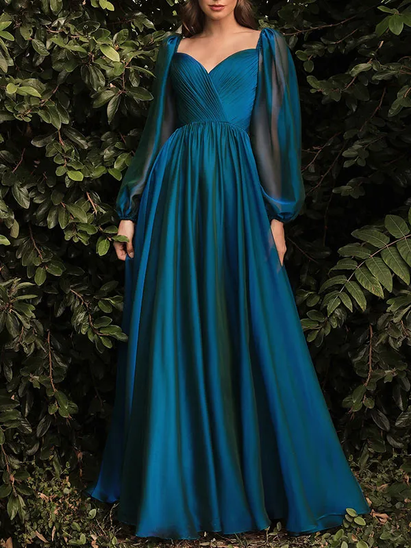 Smocked Airy Chiffon Jungle Collection Women's Dress